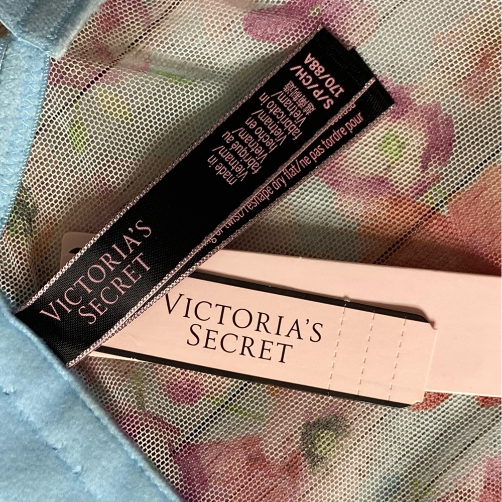 Victoria’s Secret Spring Floral Lace Corset Bustier Bra Top Small - Picture 10 of 11